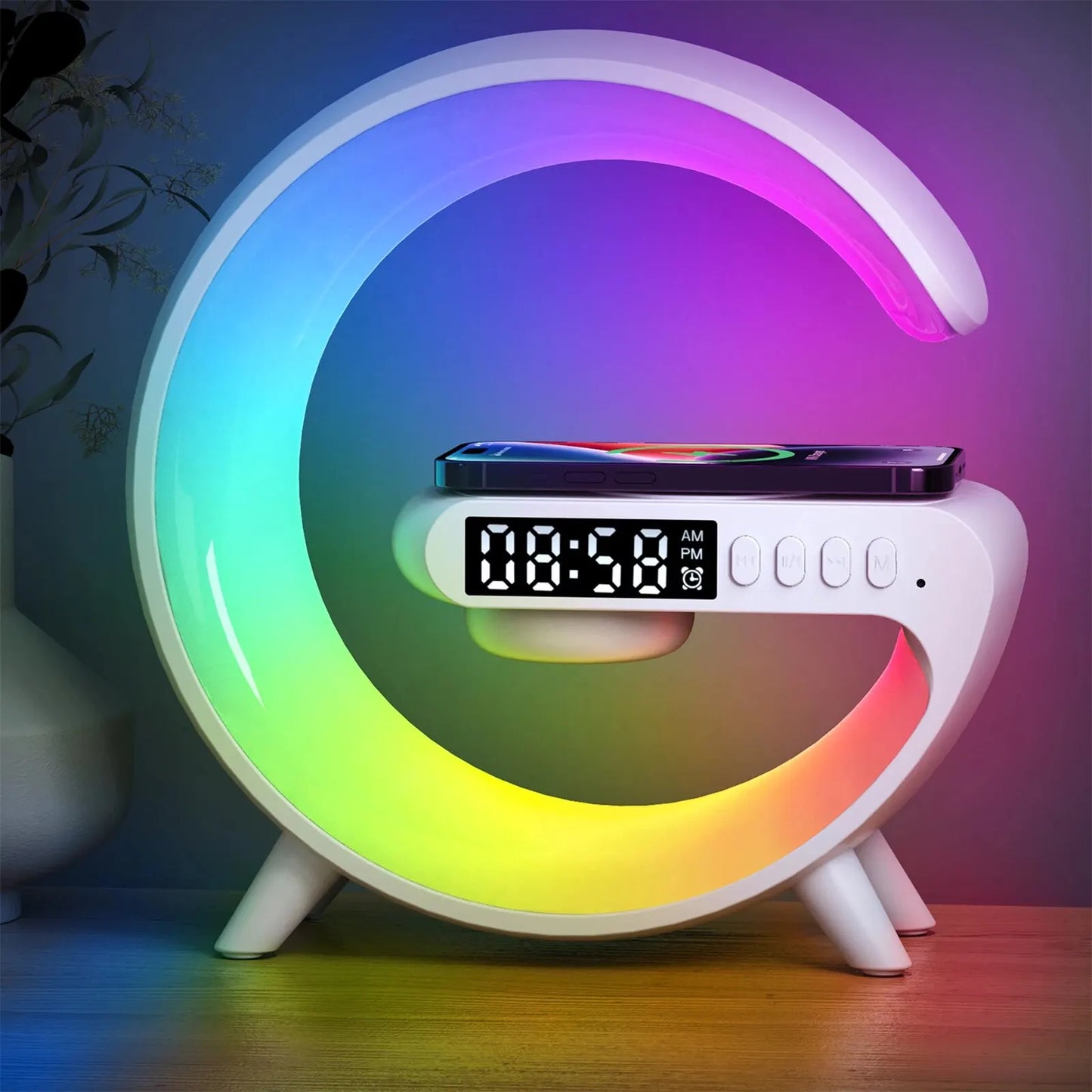 LED Smart Wake Up Light RGB Night Light with Wireless