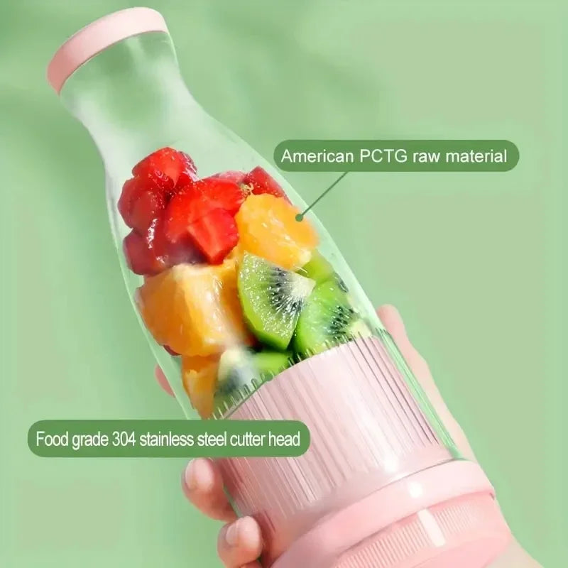 Electric Juicer Cup 6 Blades Blender Milkshake