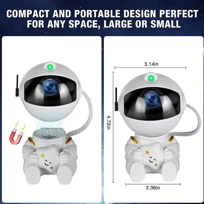 Projector Light Starry Sky Aurora Astronaut Space