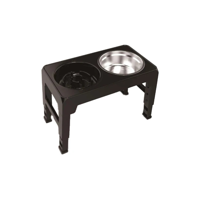 BOOTEELY Elevated Dog Feeder Bowls Adjustable