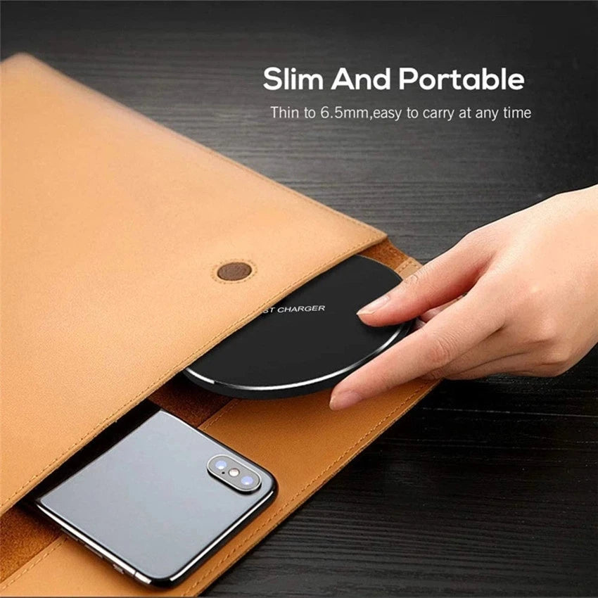 100W Fast Wireless Charger Pad for iPhone 1