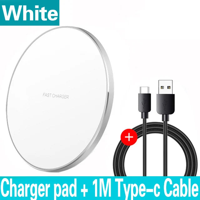 100W Fast Wireless Charger Pad for iPhone 1