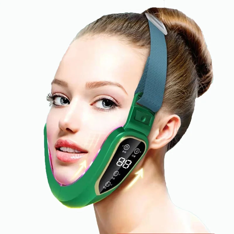 LED Photon Therapy Facial Slimming Vibration
