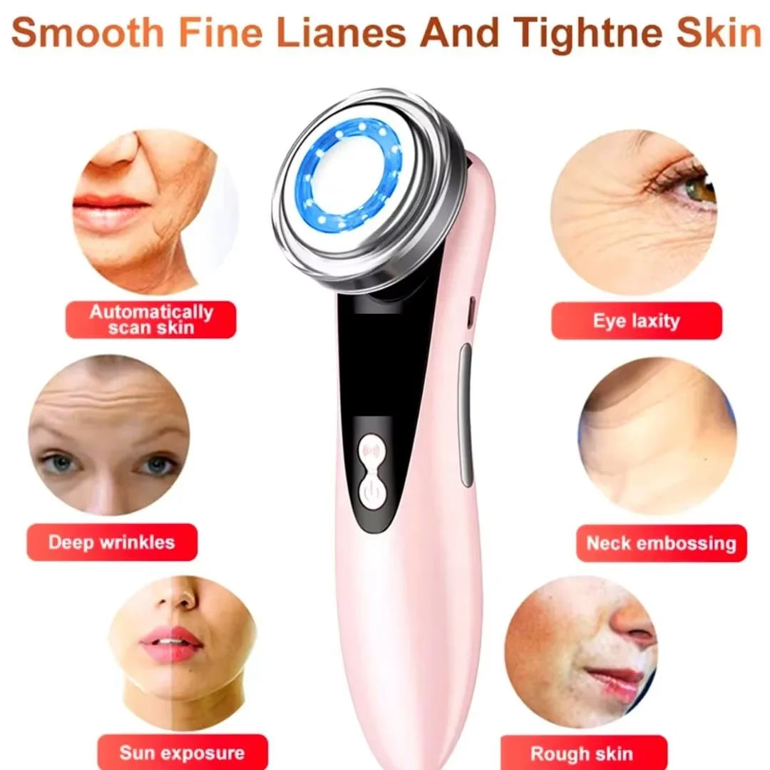 EMS Facial Massager Skin Care Tools 4 in 1 RF