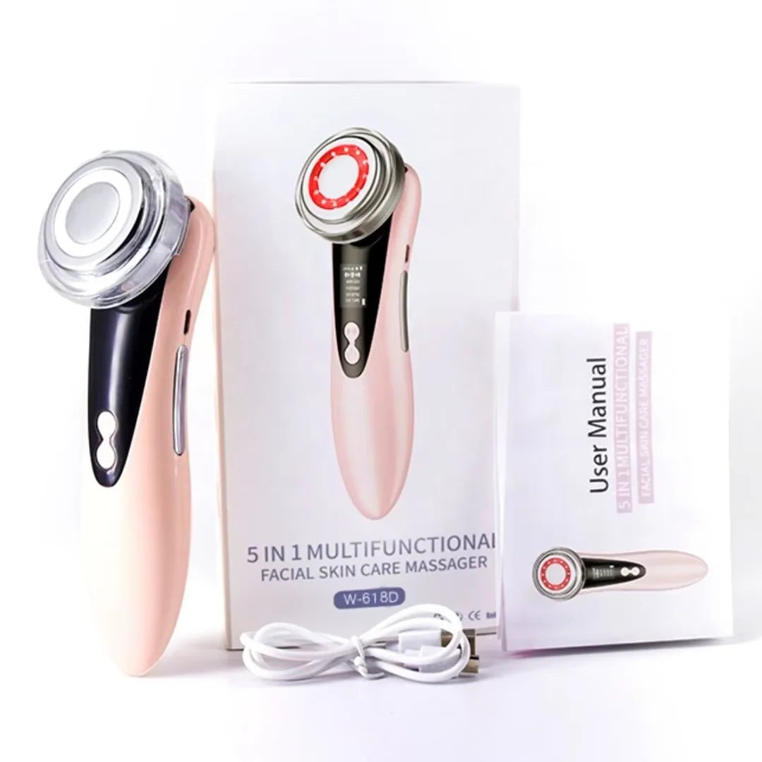 EMS Facial Massager Skin Care Tools 4 in 1 RF