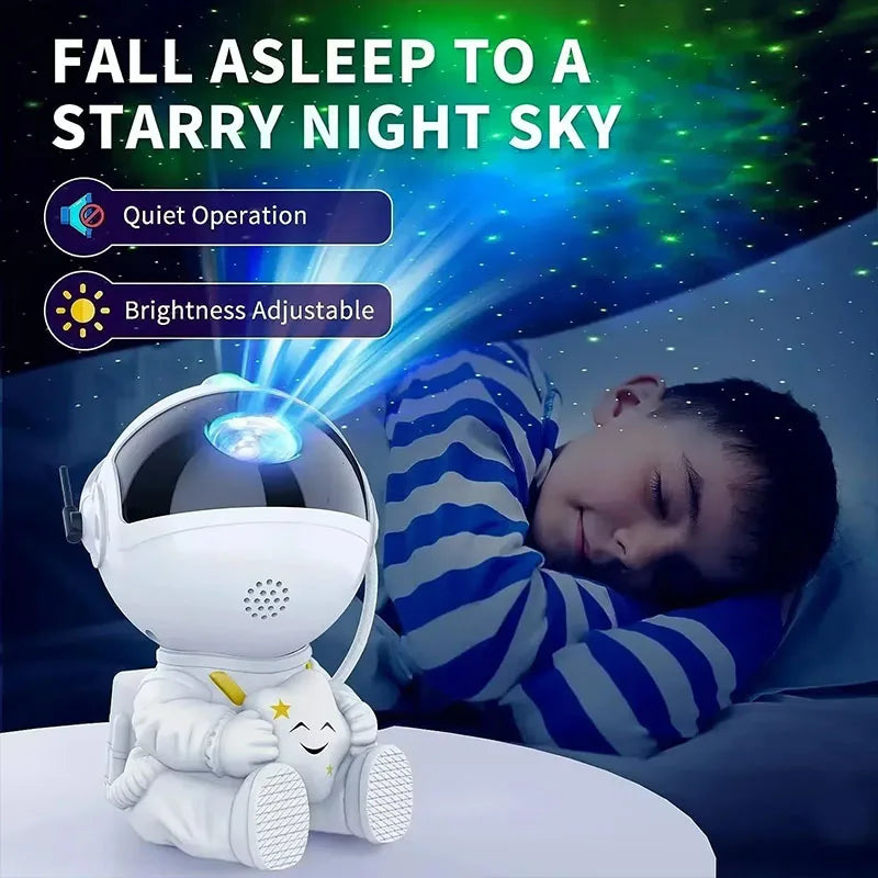 Projector Light Starry Sky Aurora Astronaut Space
