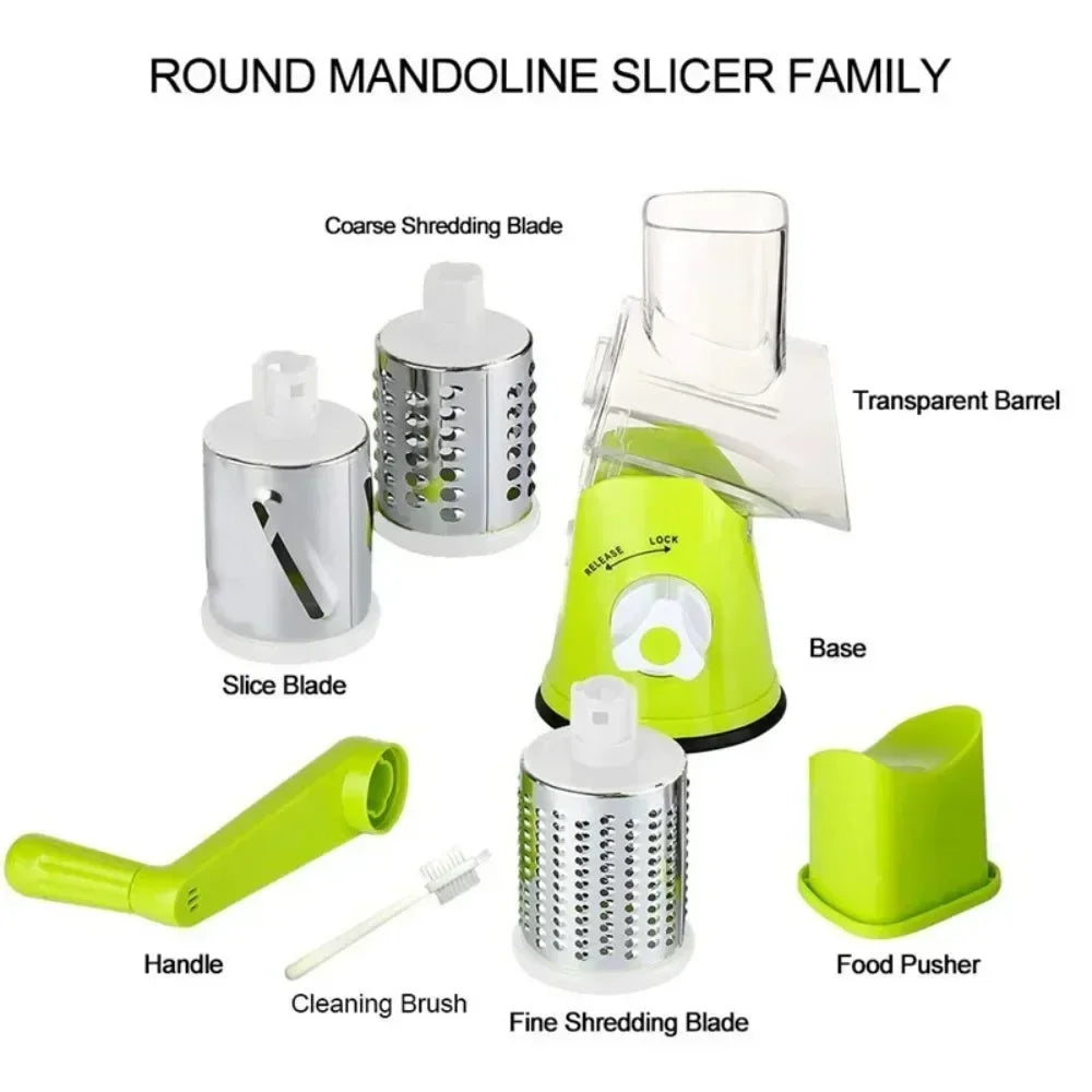 Vegetable Cutter & Slicer Manual Kitchen Cheese