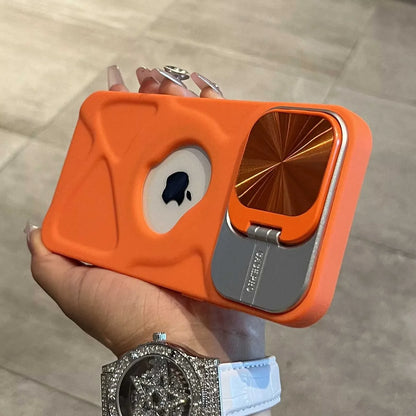 Fashion Logo Hole Magnetic Case for iPhone 11 12