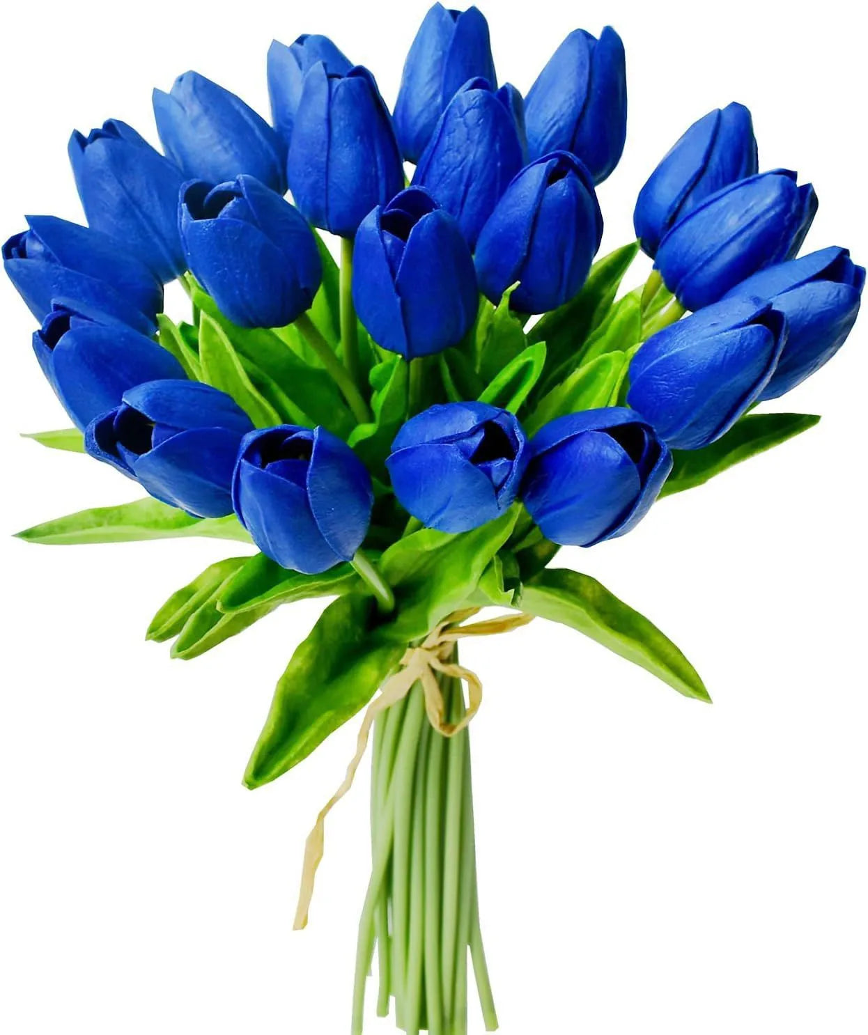 10Pcs Artificial Flower Realistic Touch Tulip Scrap