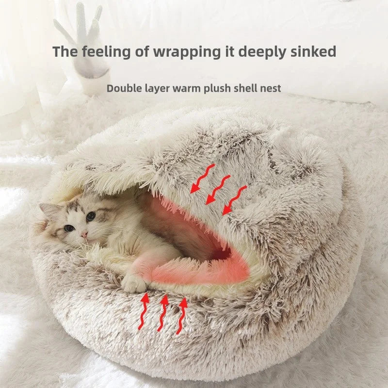 Autumn and Winter soft plush pet bed and pet bed