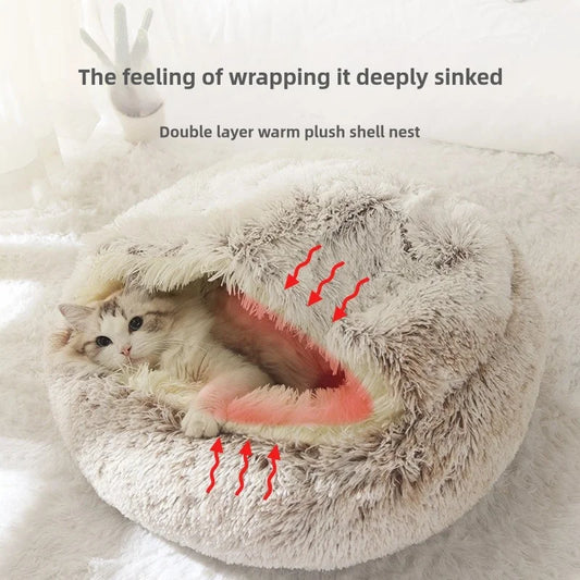 Autumn and Winter soft plush pet bed and pet bed