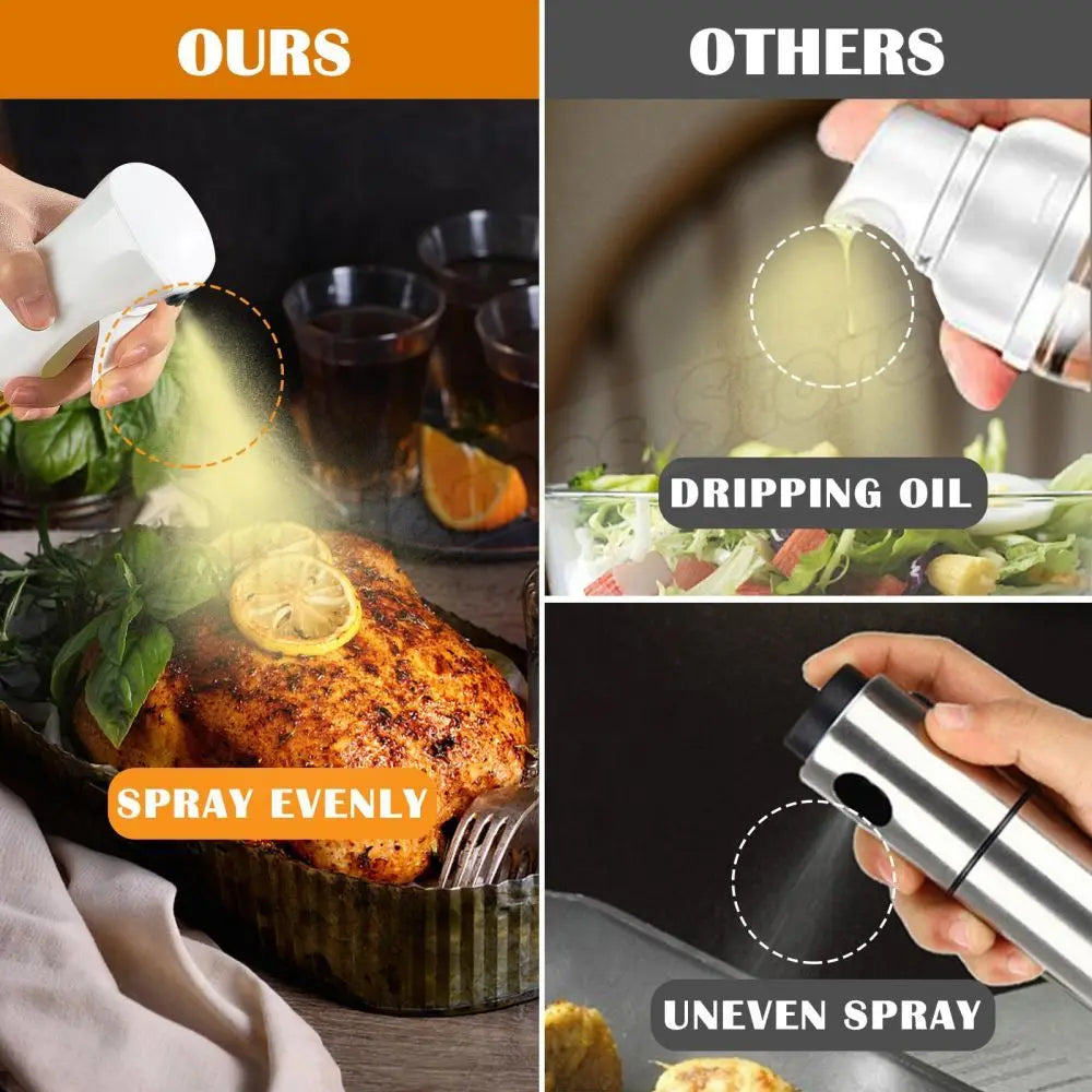 Kitchen Oil Spray Bottle Cooking Olive Oil Sprayer