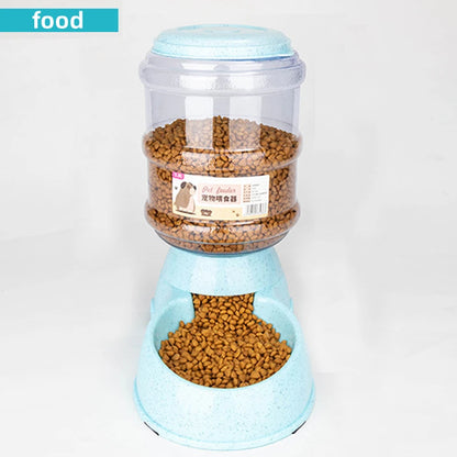 Large Capacity Pet Feeder Bowls Small Dog Food
