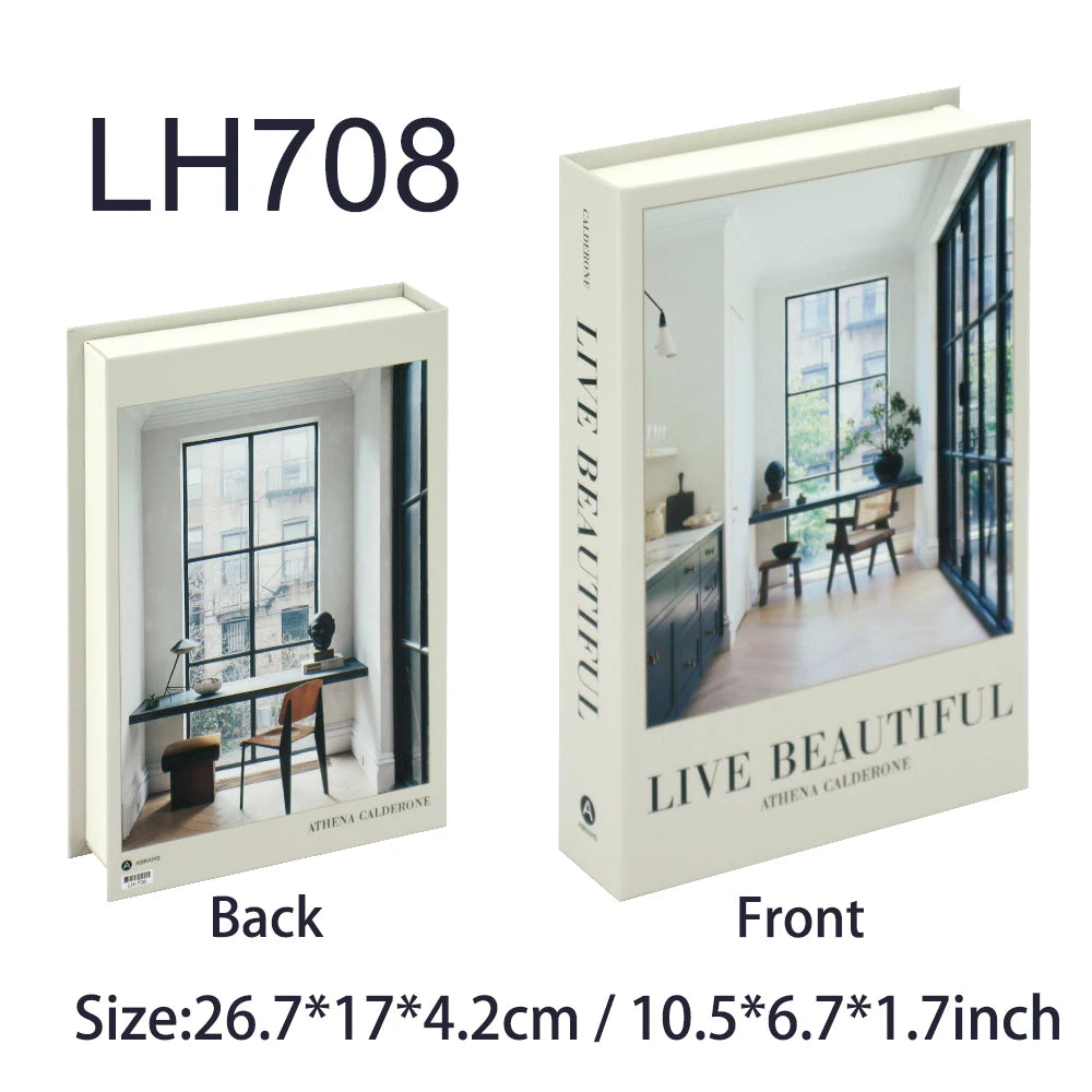 Luxury Fake Books Home Decoration Accessories