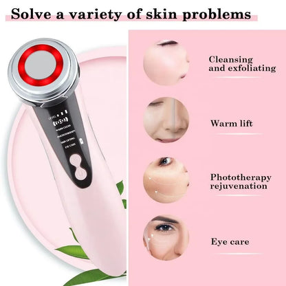 EMS Facial Massager Skin Care Tools 4 in 1 RF