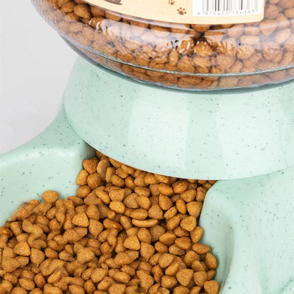 Large Capacity Pet Feeder Bowls Small Dog Food