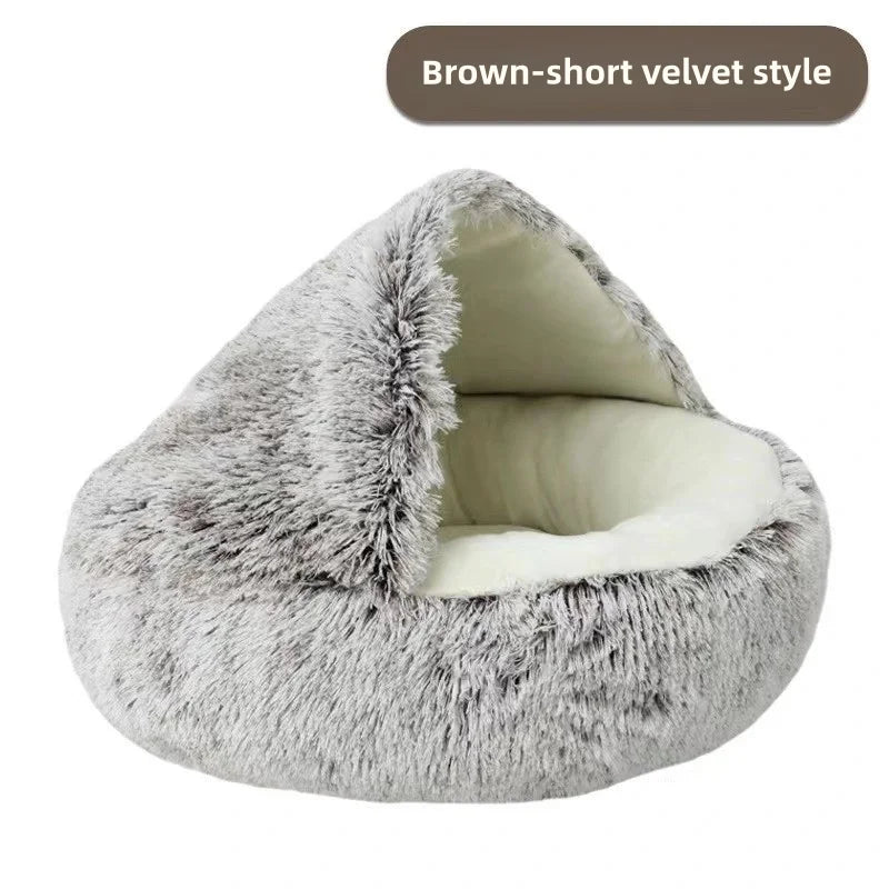 Autumn and Winter soft plush pet bed and pet bed