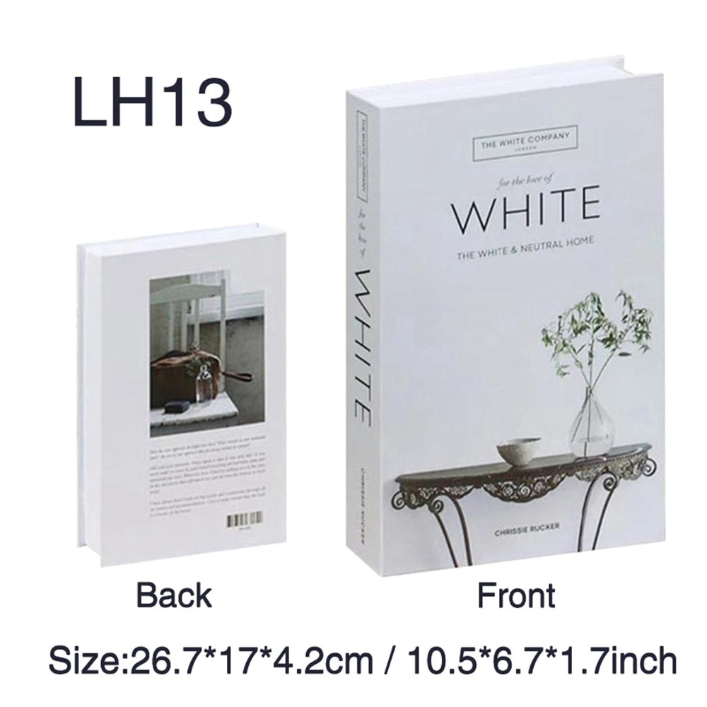 Luxury Fake Books Home Decoration Accessories