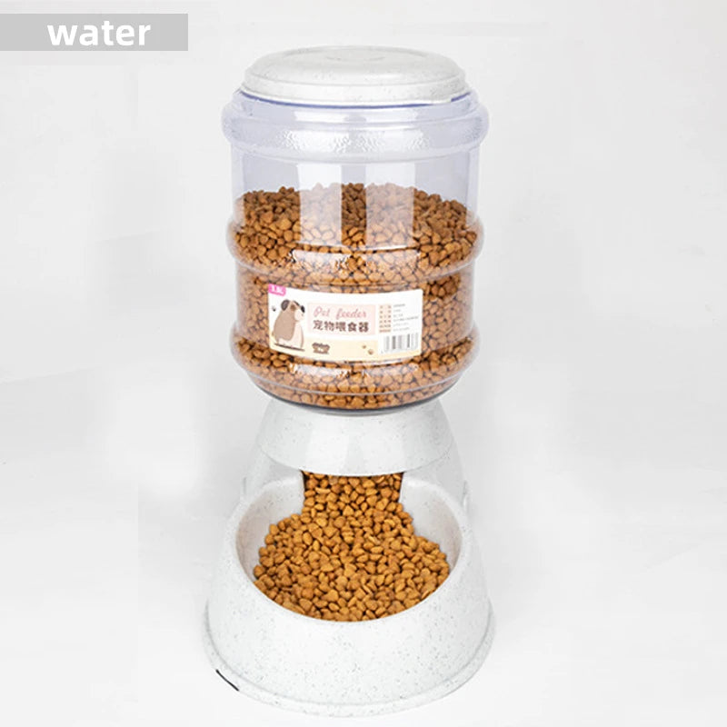 Large Capacity Pet Feeder Bowls Small Dog Food