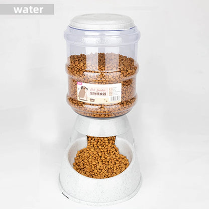 Large Capacity Pet Feeder Bowls Small Dog Food