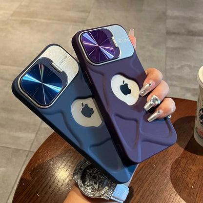 Fashion Logo Hole Magnetic Case for iPhone 11 12