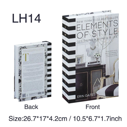 Luxury Fake Books Home Decoration Accessories