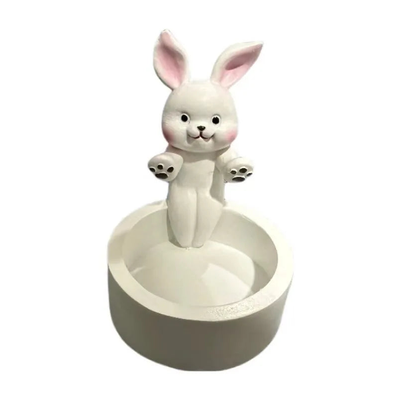 Kitten Candle Holder Cute Cat Candlestick Creative