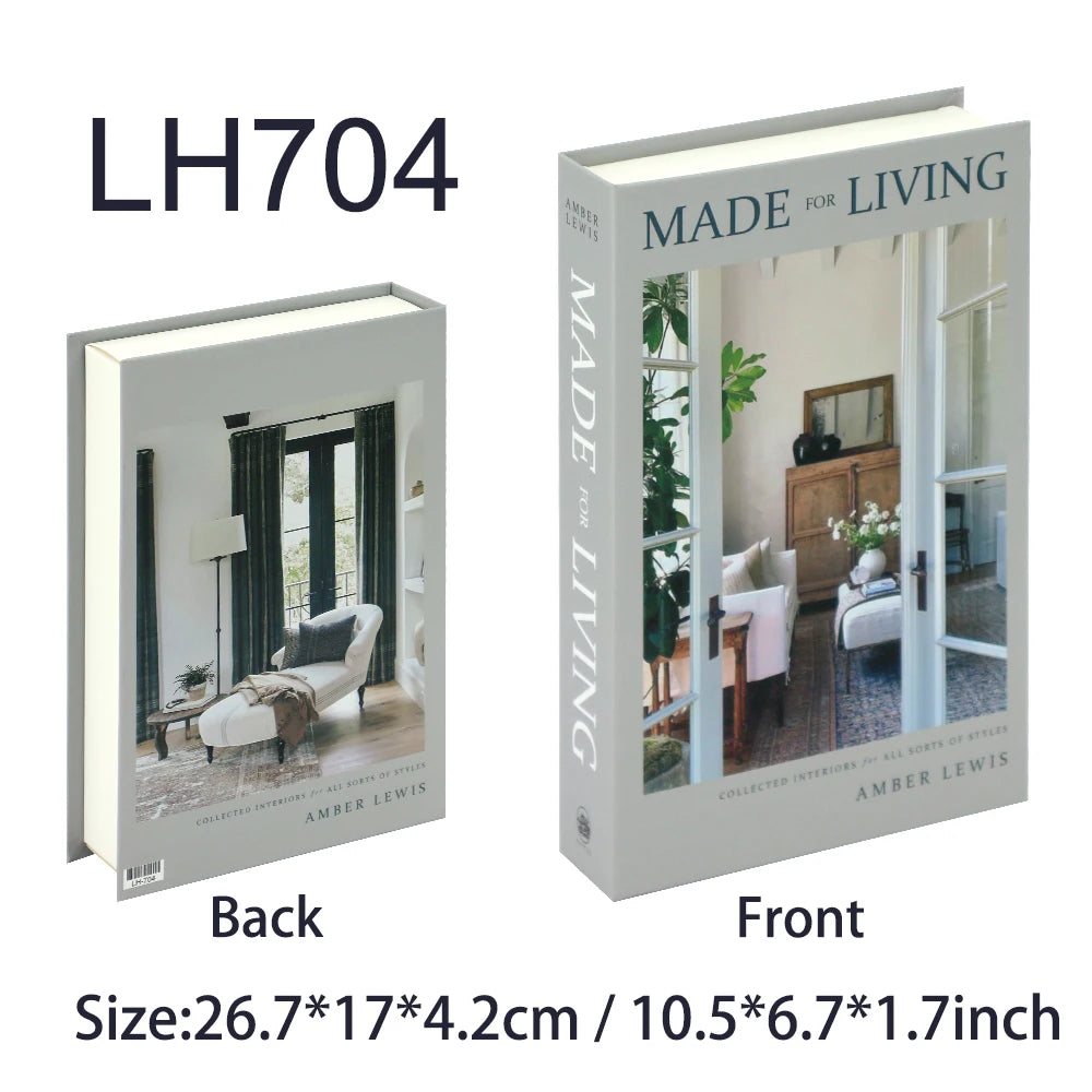 Luxury Fake Books Home Decoration Accessories