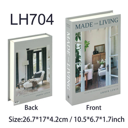 Luxury Fake Books Home Decoration Accessories