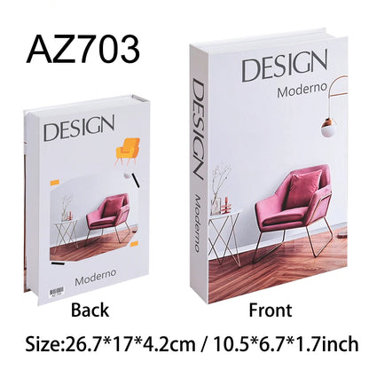 Luxury Fake Books Home Decoration Accessories