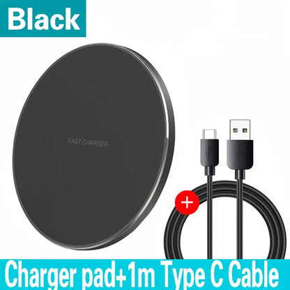 100W Fast Wireless Charger Pad for iPhone 1