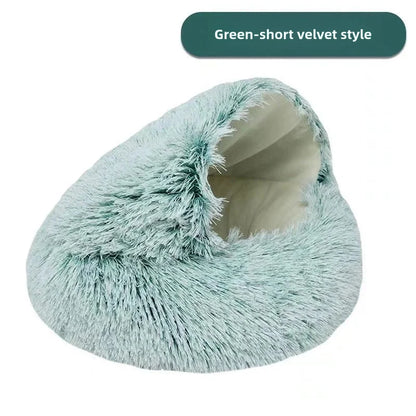 Autumn and Winter soft plush pet bed and pet bed