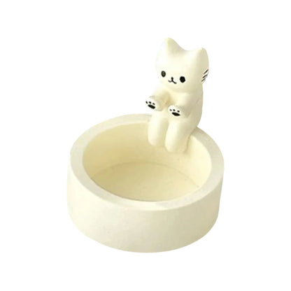 Kitten Candle Holder Cute Cat Candlestick Creative