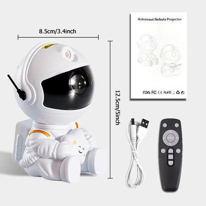 Projector Light Starry Sky Aurora Astronaut Space
