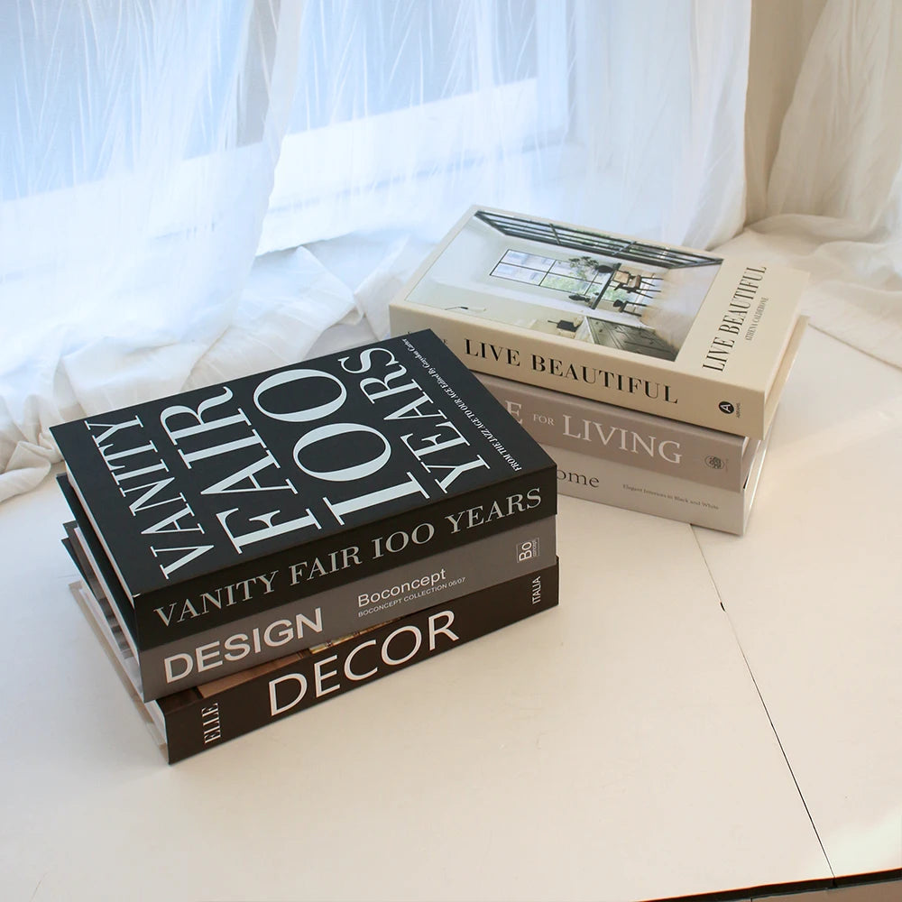 Luxury Fake Books Home Decoration Accessories