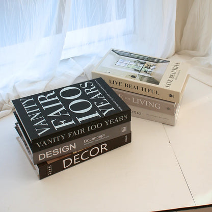 Luxury Fake Books Home Decoration Accessories