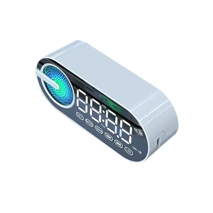 Quiet Wireless Bluetooth Speaker Alarm Clock RGB