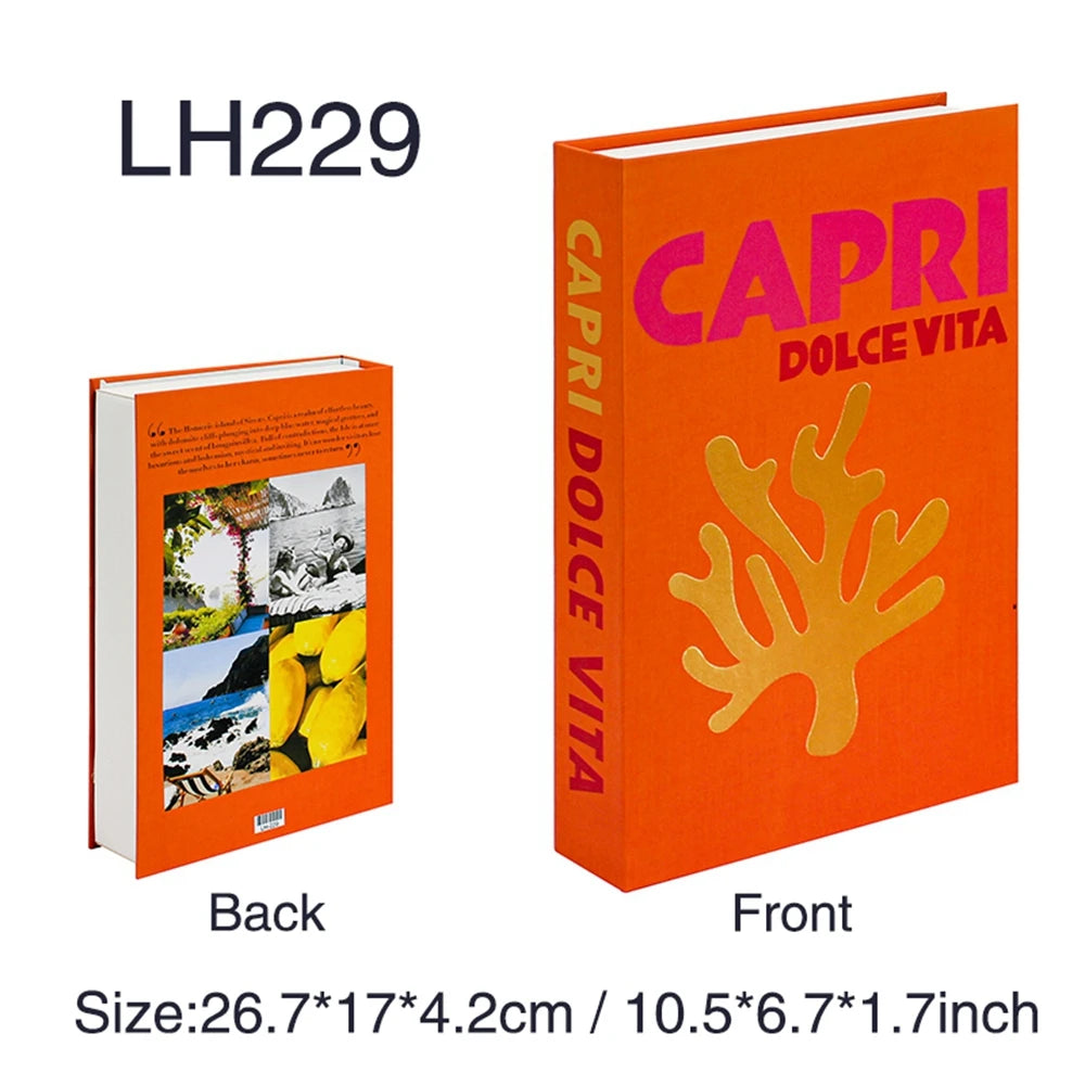 Luxury Fake Books Home Decoration Accessories
