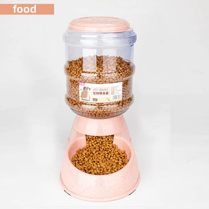 Large Capacity Pet Feeder Bowls Small Dog Food