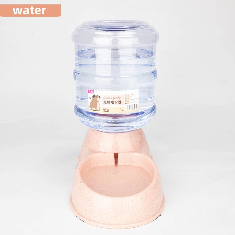 Large Capacity Pet Feeder Bowls Small Dog Food