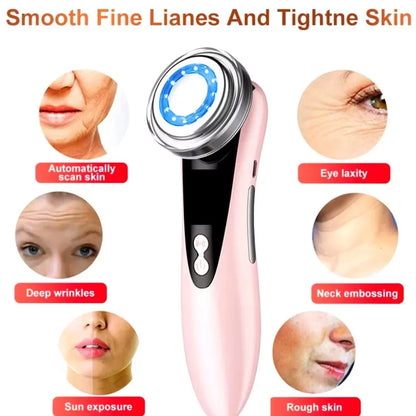 EMS Facial Massager Skin Care Tools 4 in 1 RF