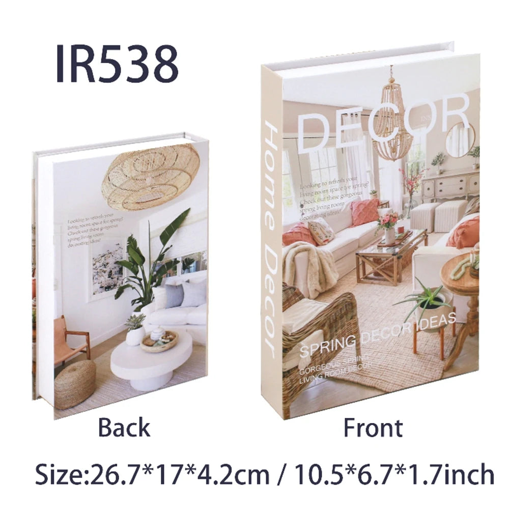 Luxury Fake Books Home Decoration Accessories