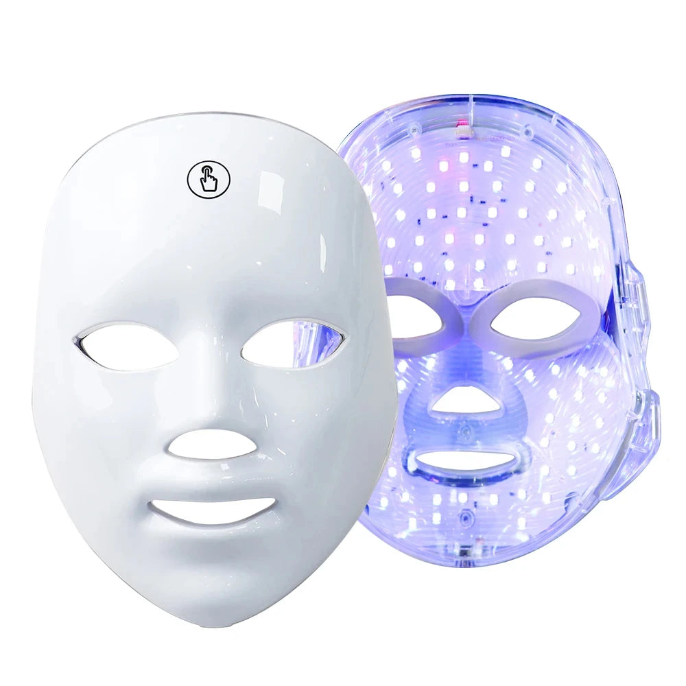 7 Colors LED Facial Mask Photon Therapy Face