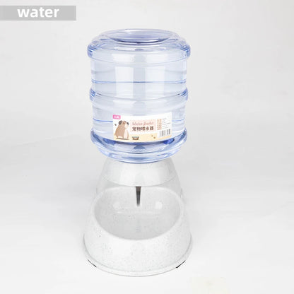 Large Capacity Pet Feeder Bowls Small Dog Food