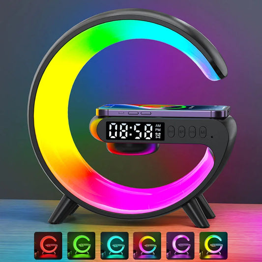 LED Smart Wake Up Light RGB Night Light with Wireless