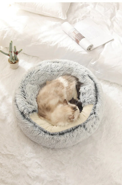 Autumn and Winter soft plush pet bed and pet bed