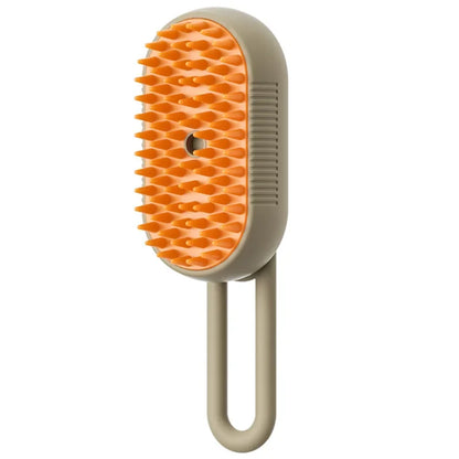 Steamy Dog Brush Electric Spray Cat Hair Brush